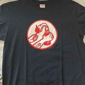 Supreme Molotov Tee M Navy 2018